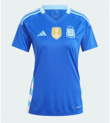 Argentina Bortatröja Kvinnor Copa America 2024 Kortärmad